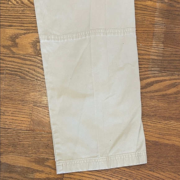 LLBean Pants Women’s 14 M/Tall Khaki Utility Hiking Canvas Cotton - Picture 10 of 13